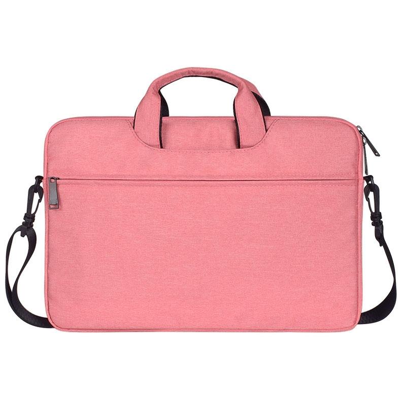 V562-F4025BL-202504251652-00 13.3 Inch Hidden Portable Strap One-shoulder Handbag - Waterproof Oxford Cloth - Pink - Image 1