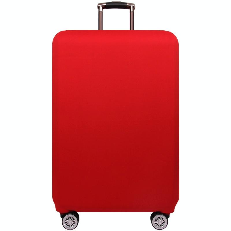 V562-G1021692060DBT-202502281631-00 Stretch Luggage Dust-proof Cover - Durable & Protective - Size s - Red - Image 1