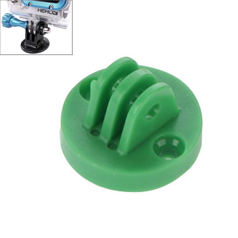 V562-G2850-PLD-S-219775-00 Universal Camcorder Mount Adapter for Gopro Hero Cameras - Tripod Compatible - Green - Image 1