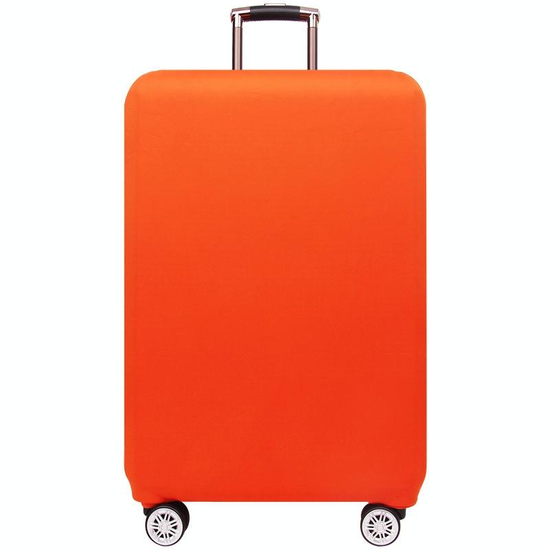 V562-H1021692060DBT-202502281630-00 Stretch Luggage Dust-proof Cover - Durable & Protective - Size s - Orange Red - Image 1