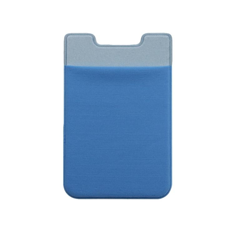 V562-H1035535850DBT-202503280246-00 Lycra Phone Card Holder Stretch Back Sticker Wallet For Cards Bus Pass Bank Fits Most Phones - Water Blue - Image 1
