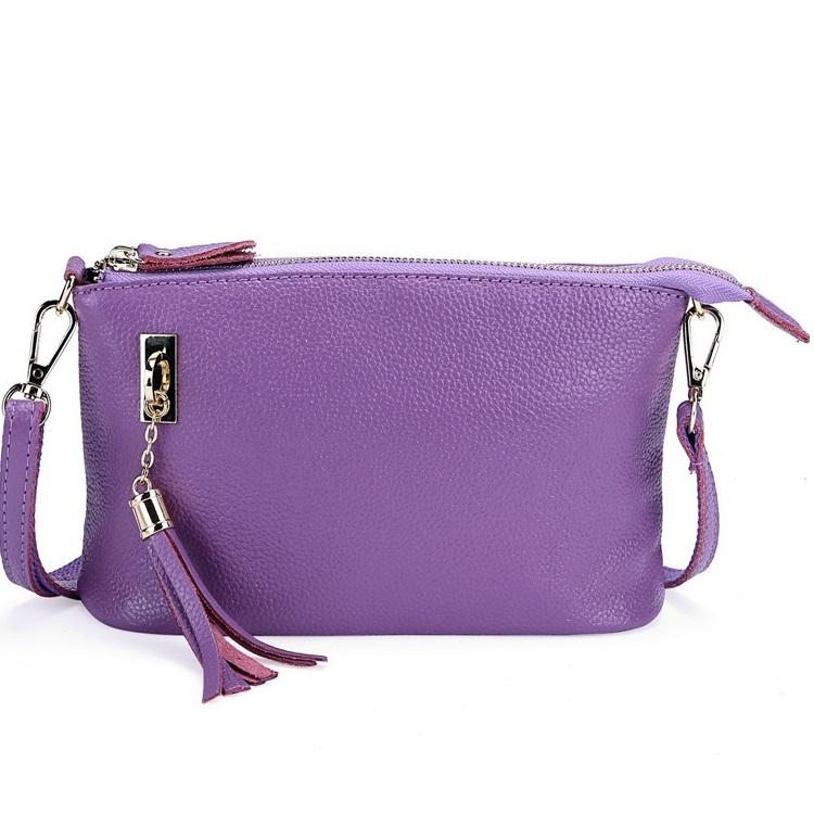 V562-H1057712750DBT-202505191431-00 Fringed One Shoulder Bag For Women Large Capacity Casual - Light Purple - Image 1