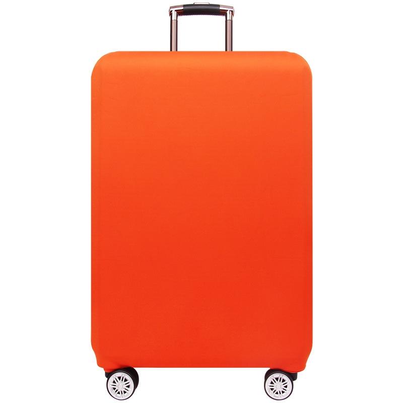 V562-H3021692060DBT-202502281625-00 Stretch Luggage Protective Cover - Durable & Dust-proof - Size l - Orange Red - Image 1