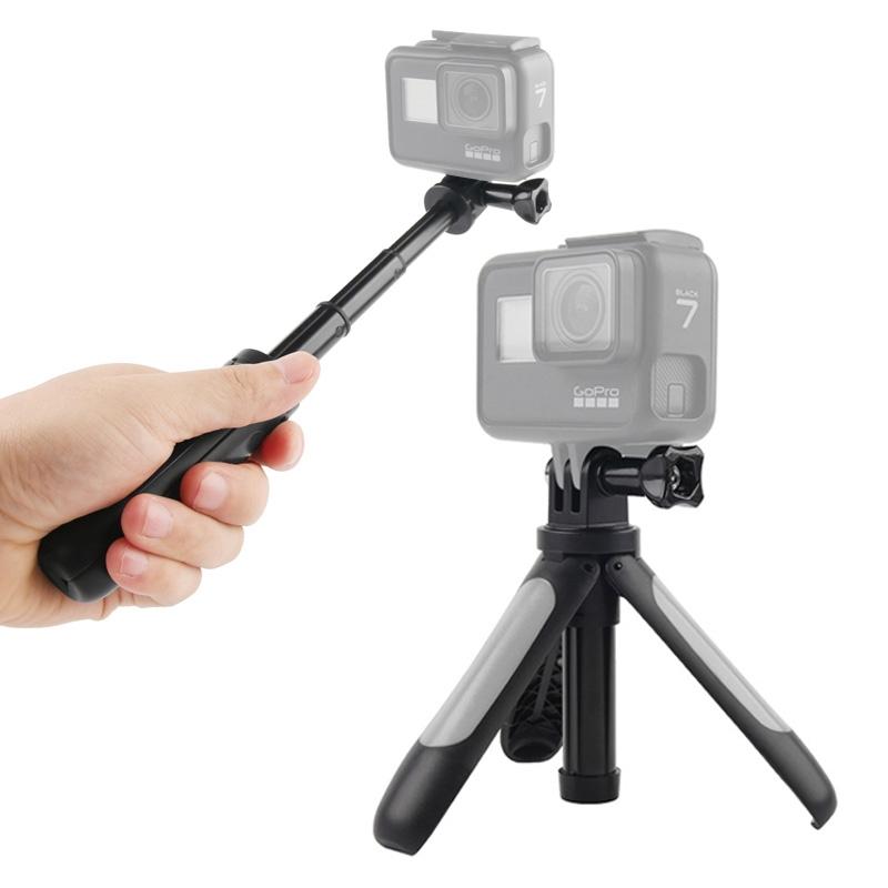 V562-H5170ACD-220311-00 Mini Tripod for Gopro Insta360 Dji Action Cameras - Grey - Image 1