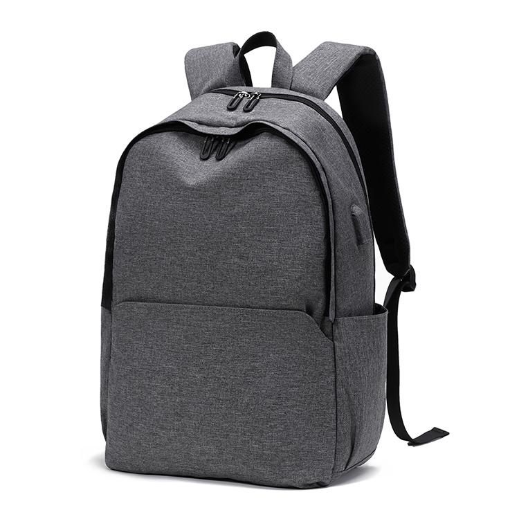 V562-H5320BCC-202502281940-00 Multifunctional Fabric Oxford Laptop Backpack - Grey - Image 1