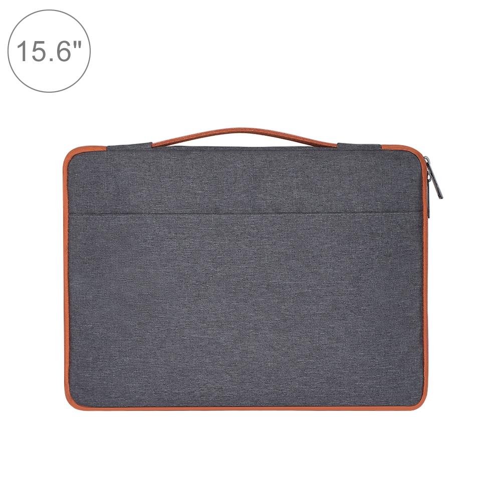 V562-H8561BL-202502281926-00 Stylish Laptop Handbag For Macbook Samsung Dell Asus - Grey - Image 1