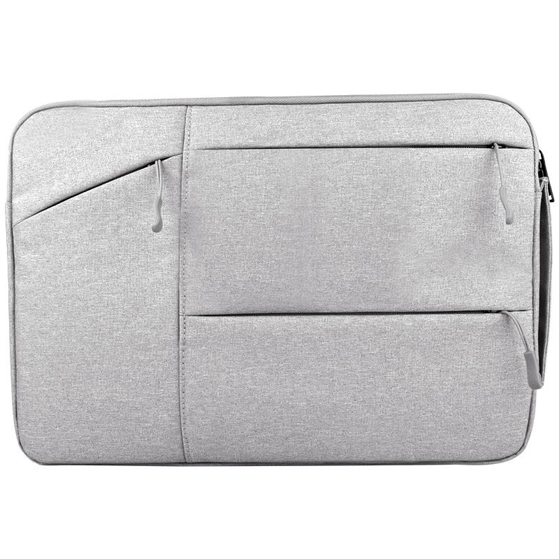 V562-HL9756CH-202504021959-00 15.6 Inch Laptop Tablet Bag With Multiple Pockets - Portable And Stylish - Hc6579Lh 15.6 Inch Light Grey - Image 1