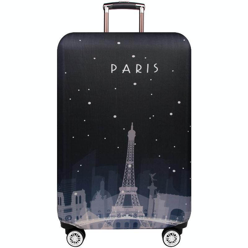 V562-J1057592060DBT-202502281641-00 Protective Luggage Cover - Durable Elastic Anti-dust - Small Size - Dream Paris - Image 1