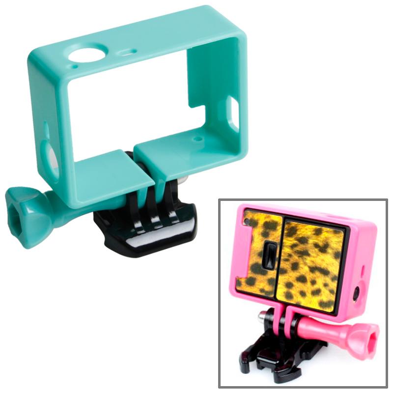 V562-L6420-ACD-S-202503031325-00 High Quality Tripod Mount for Gopro Hero4 / 3 / 3 - Blue - Image 1