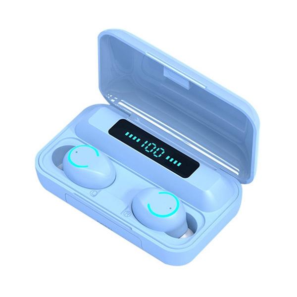 V562-L8232SXPI-202505261838-00 Wireless Noise-cancelling Earbuds with Charging Case - Blue - Image 1