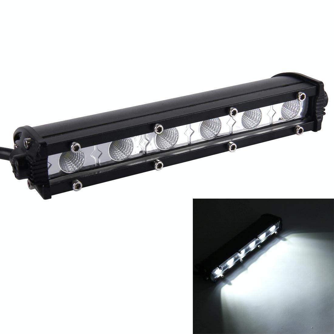 V562-LW1525SMC-202503051941-00 Dc 10 - 30V 18W 2300Lm 6500K Waterproof Vehicle Car Boat Marine 60 Degrees Adjustable External Work Flood Lights With 6 Intense Cree Led Lights White Light - Image 1