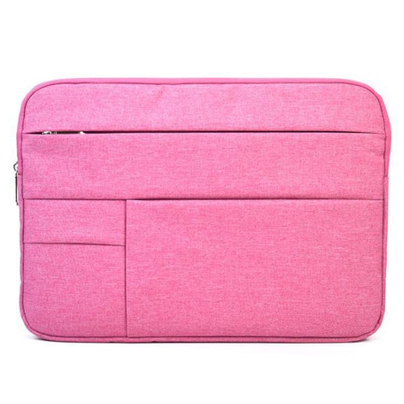 V562-M3956CH-202504251820-00 15.6 Inch Laptop Tablet Bag with Multiple Pockets - Portable and Durable - Magenta - Image 1
