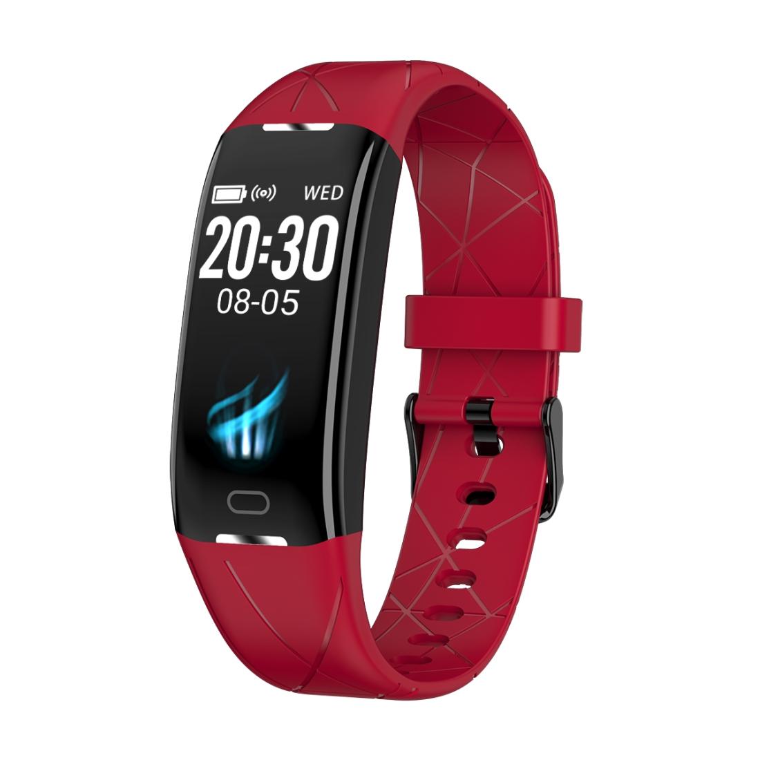 V562-R2440AC-202504252211-00 Smart Bracelet With Heart Rate Monitor And Call Reminder - Waterproof - Red - Image 1