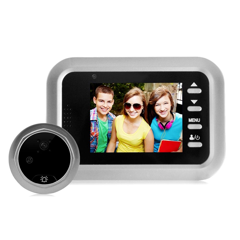 V562-S0163SCA-202505231518-00 2.4 Screen 2.0Mp Security Camera With Tf Card Slot - Silver - Image 1