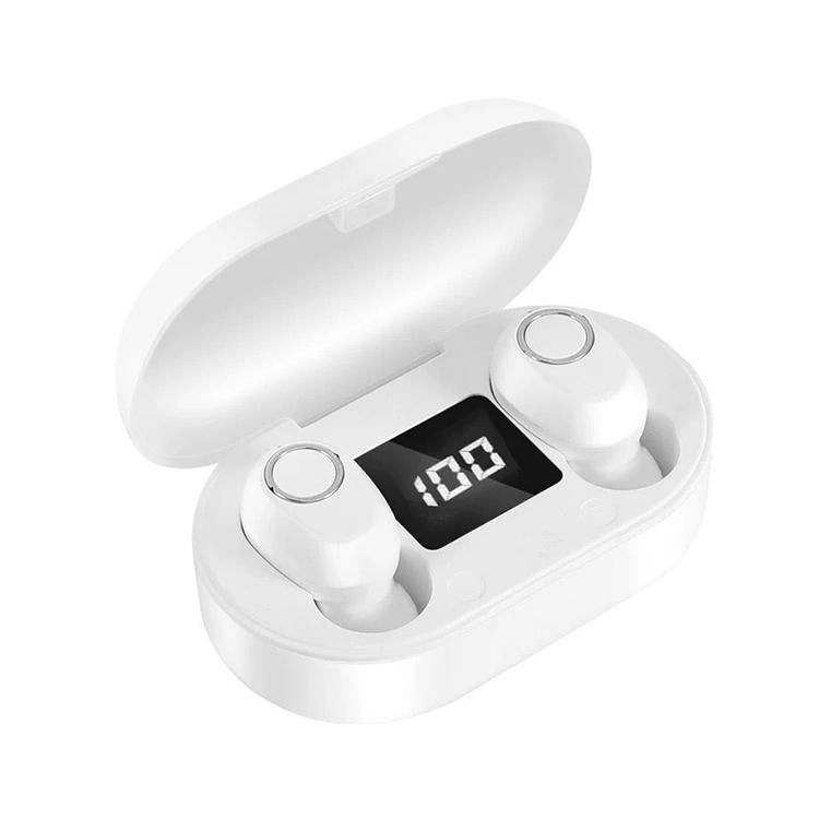 V562-W1681D6PI-202505231806-00 Wireless Touch Bluetooth Headset with Smart Magnetic Charging - Dt-13 - White - Image 1