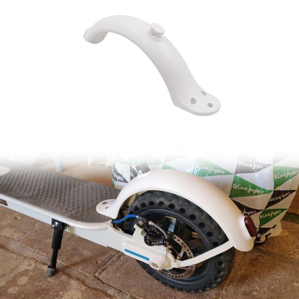 V562-W9671GO-202505262123-00 Rear Wheel Fender with Hook for Xiaomi Mijia M365 Electric Scooter - White - Image 1