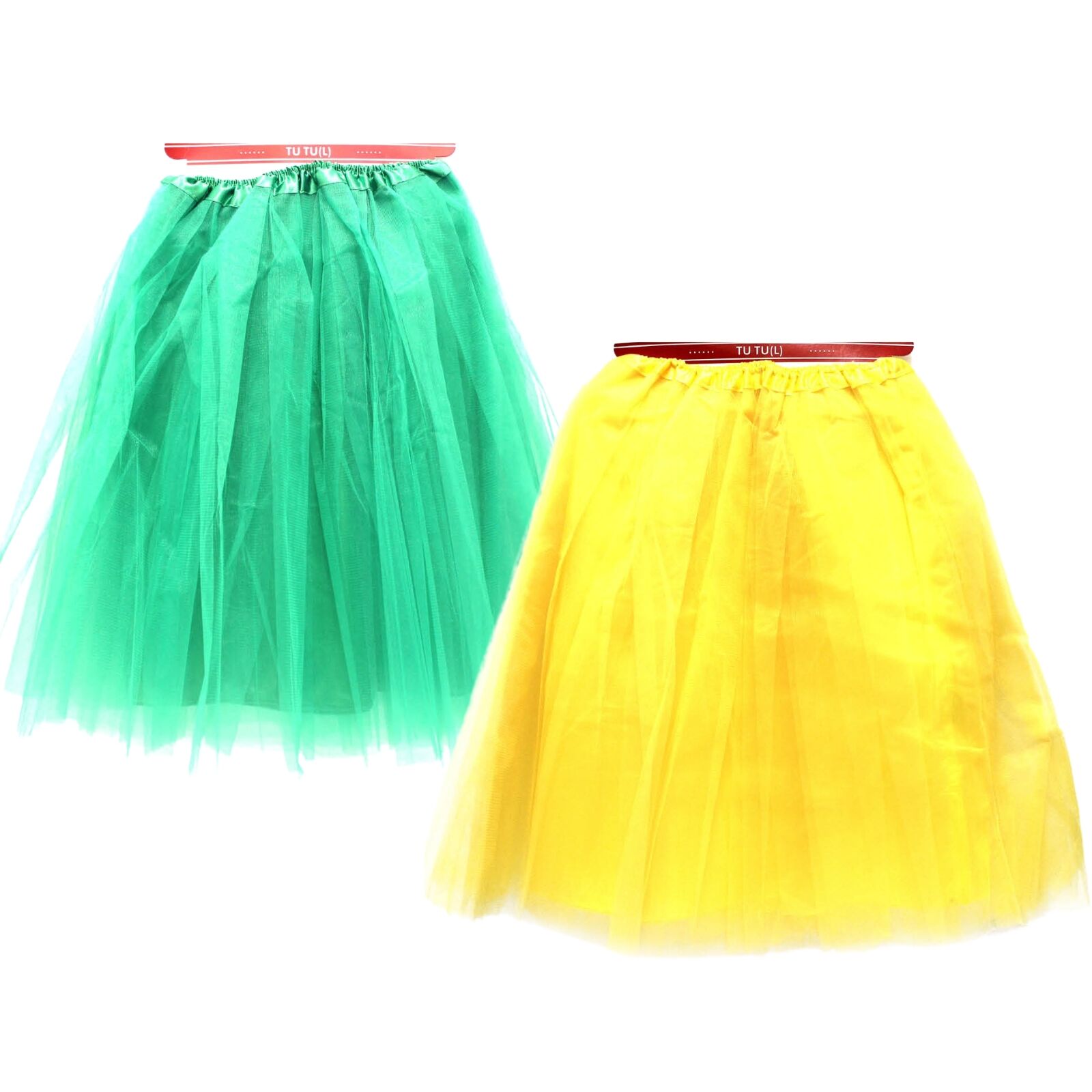 V563-10061_2X-202503241900-00 2x Yellow Tulle Ballerina Tutu – Large, Perfect for Costumes, Dance, and Events Australia Day - Image 1