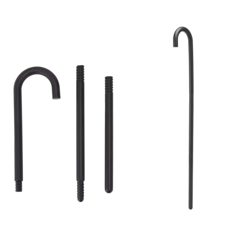 V563-1313-8-197214-00 90cm Plastic Halloween Party Walking Stick Cane Folding Crutch Costume - Image 1