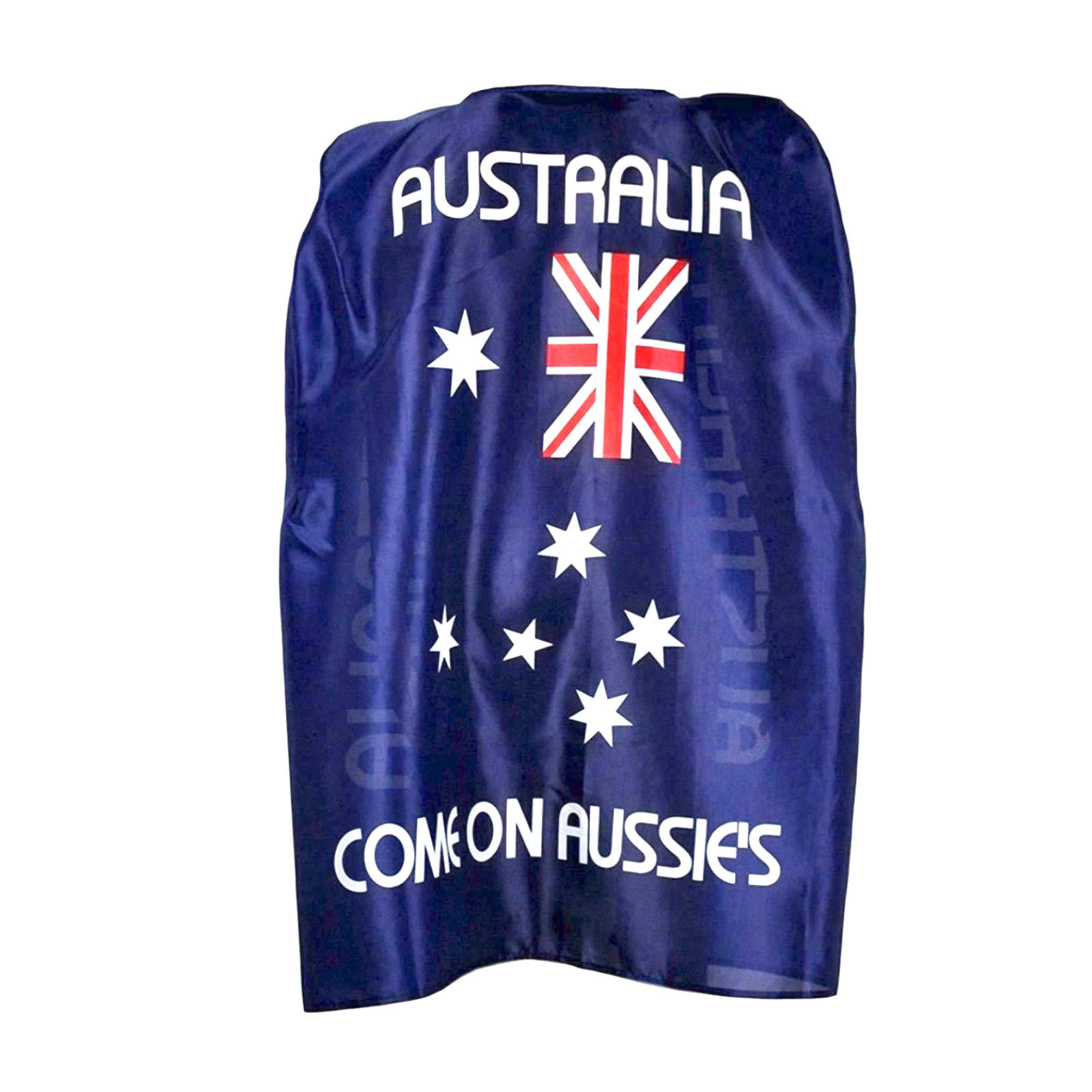 V563-13263-185603-00 AUSTRALIAN FLAG CAPE Aussie Australia Day Open Wrap Costume - Image 1