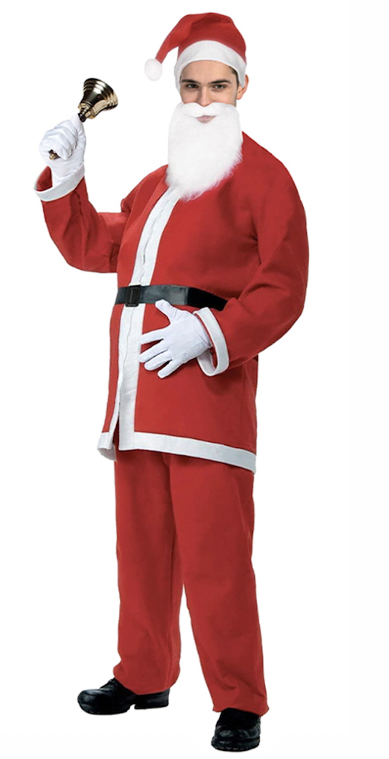 V563-30305-SANTA-202503051505-00 ADULT SANTA CLAUS COSTUME Suit Father Xmas Party Outfit Father Christmas - Image 1