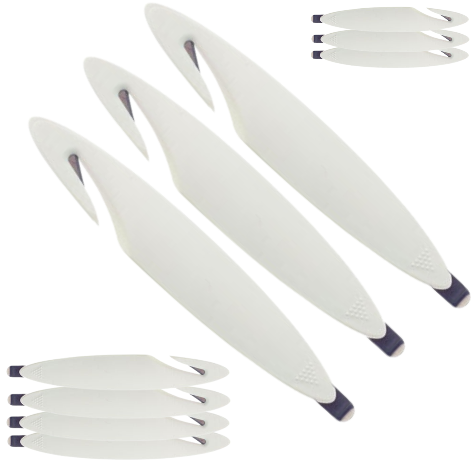 V563-31_935-10PCS-173157-00 10x Bio Staple Remover Letter Box Opener Cutter Nail Puller Office Bulk - White - Image 1