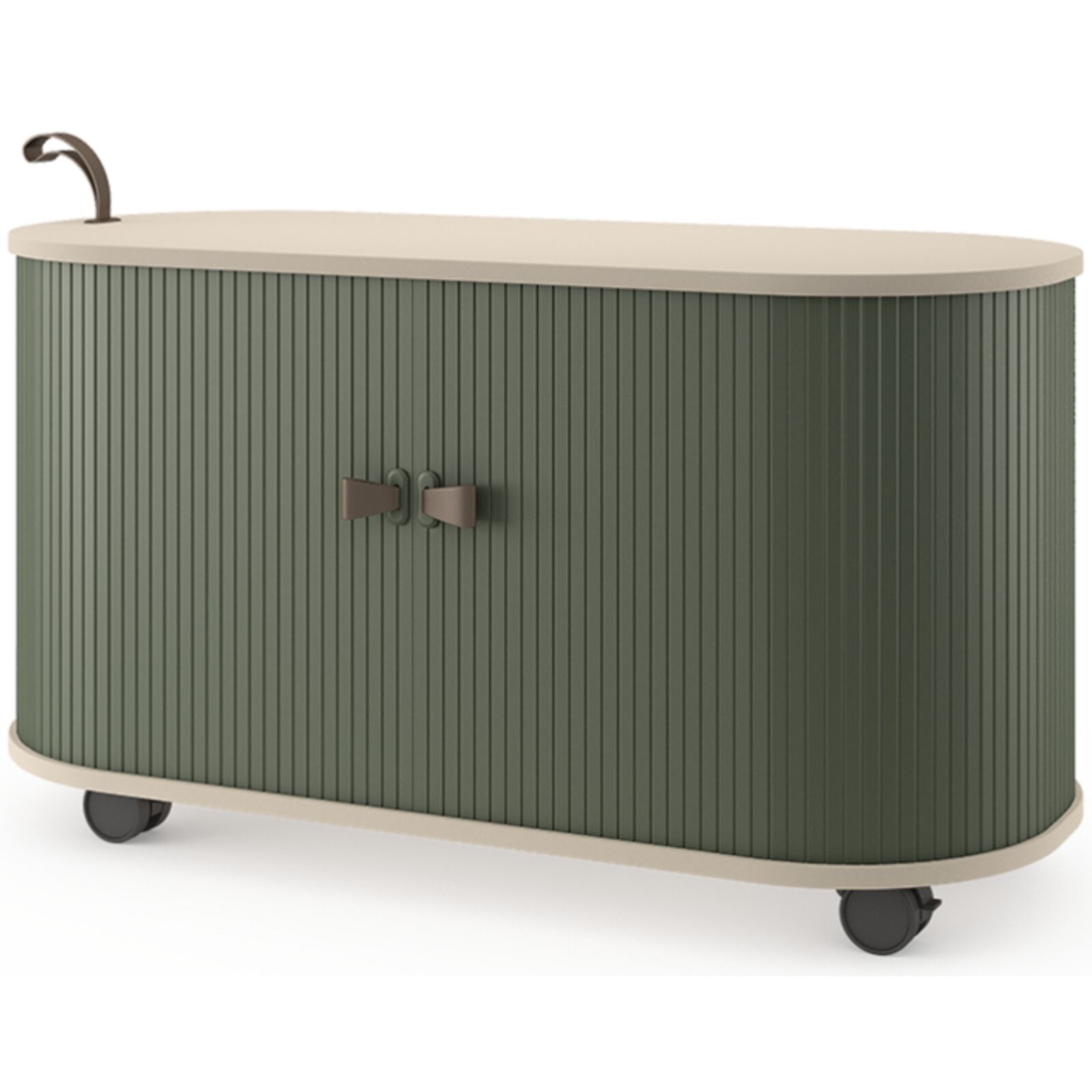 V563-68171-202506231224-00 UFOU Fitin Rollin Mobile Roller Shutter Cabinet - Storage with Adjustable Shelves & Wheels - Image 1