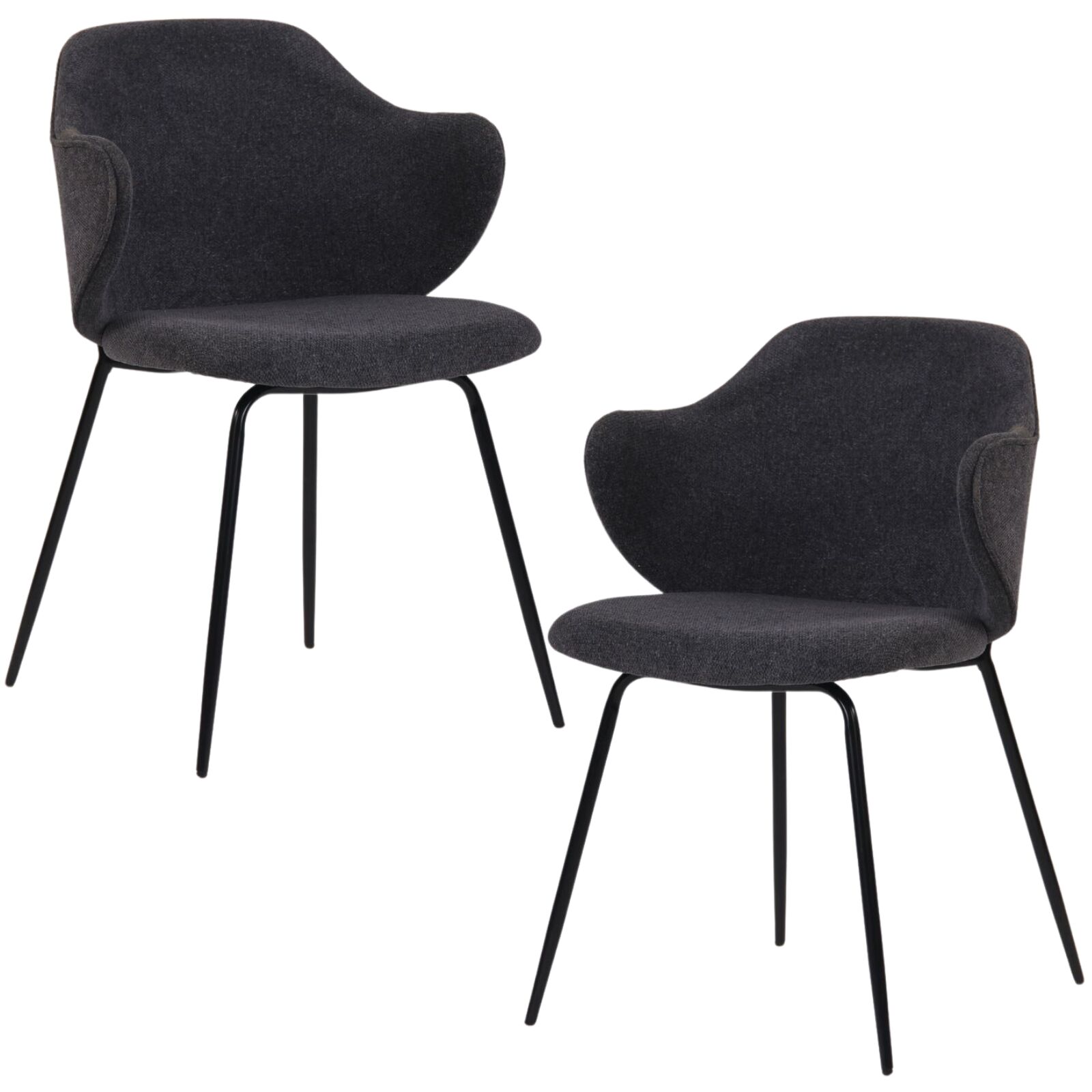 V563-68410-202503051441-00 Set of 2 Dining Chairs in Graphite - Image 1