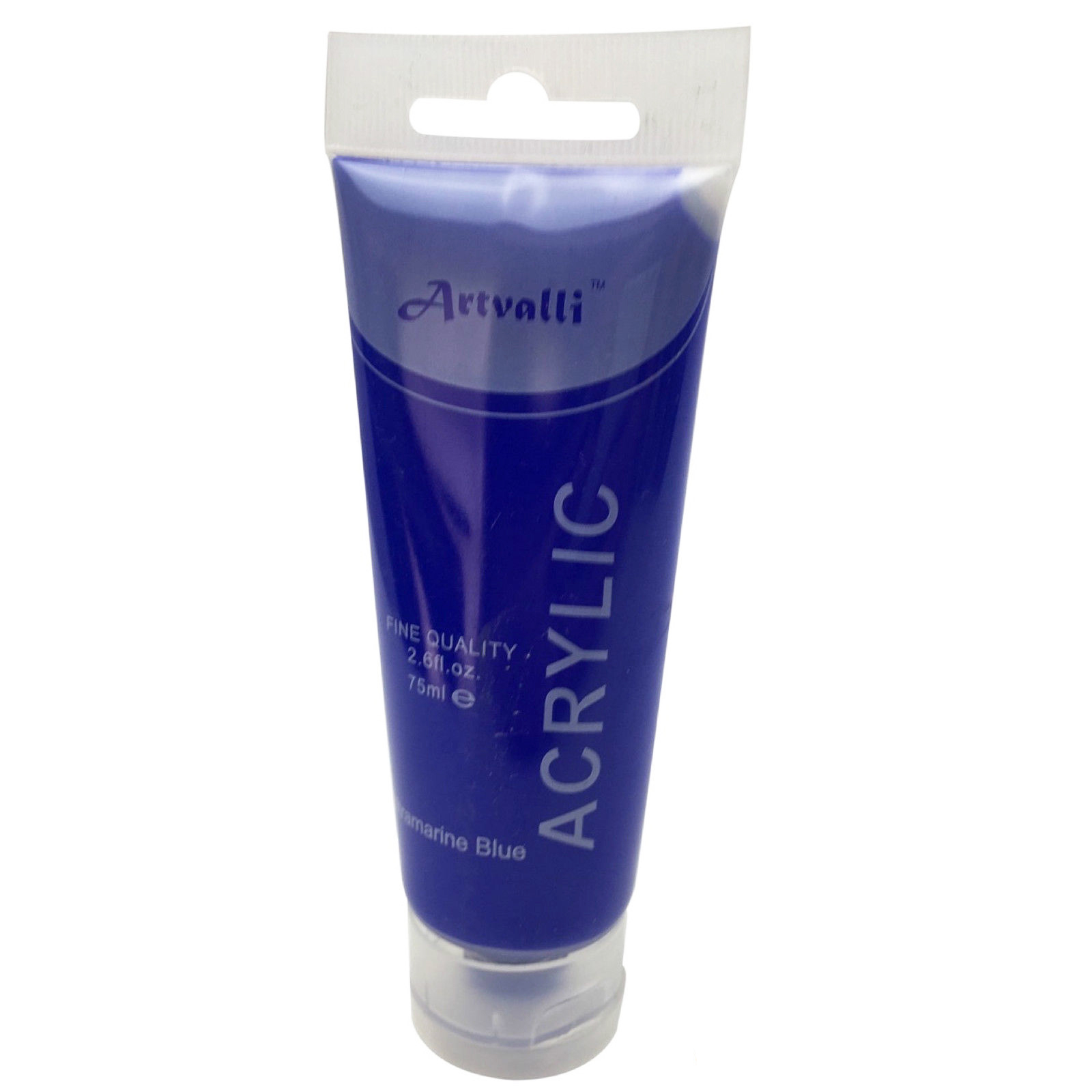 V563-ACRYLICPAINT-ULTRAMBLU-174113-00 ARTISTS ACRYLIC PAINT Craft 75ml Tube Non Toxic Paints Water Based - Ultramarine Blue - Image 1