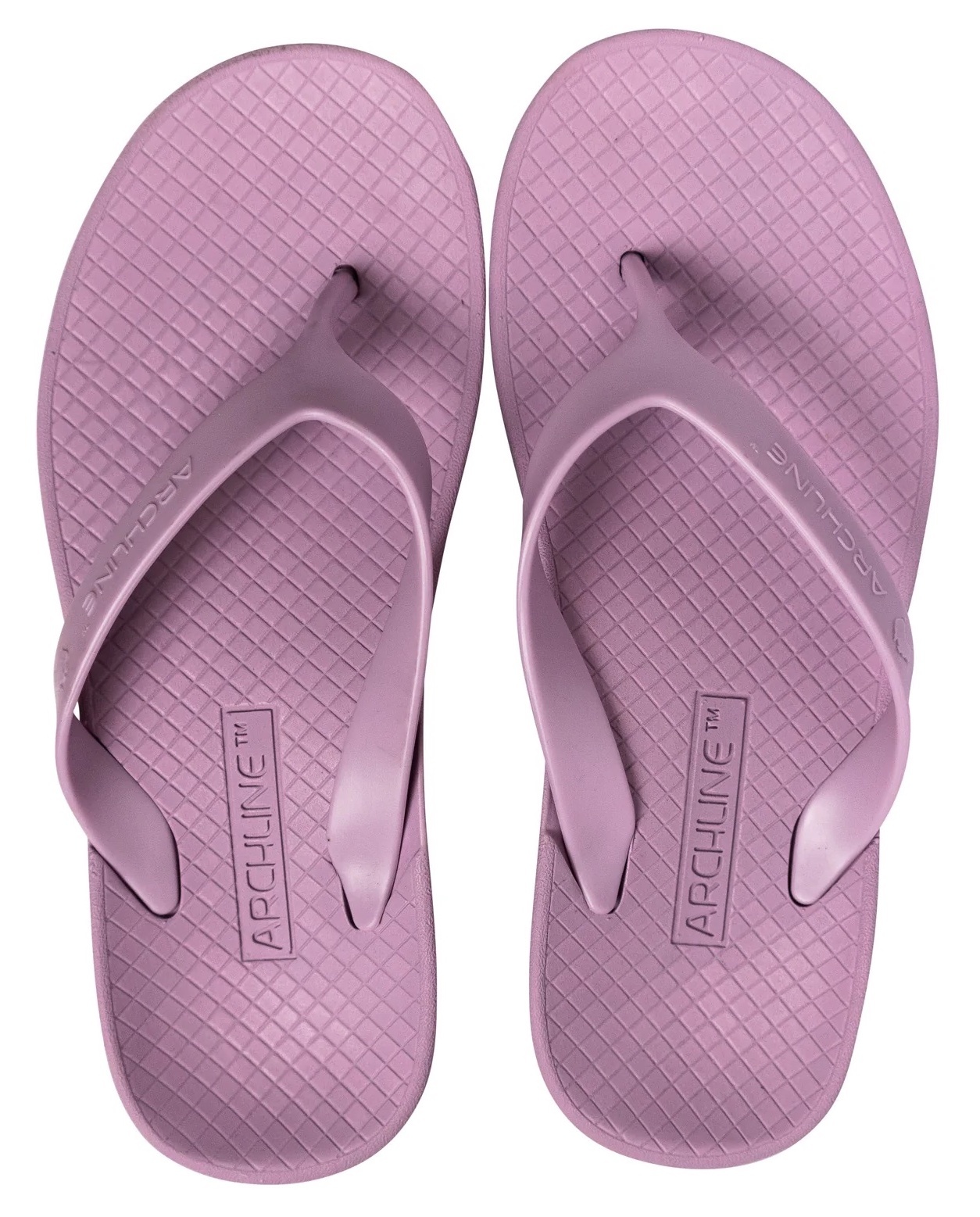 V563-ARCH011515-42-149526-00 ARCHLINE Orthotic Flip Flops Thongs Arch Support Shoes Footwear - Lilac Purple - EUR 42 - Image 1