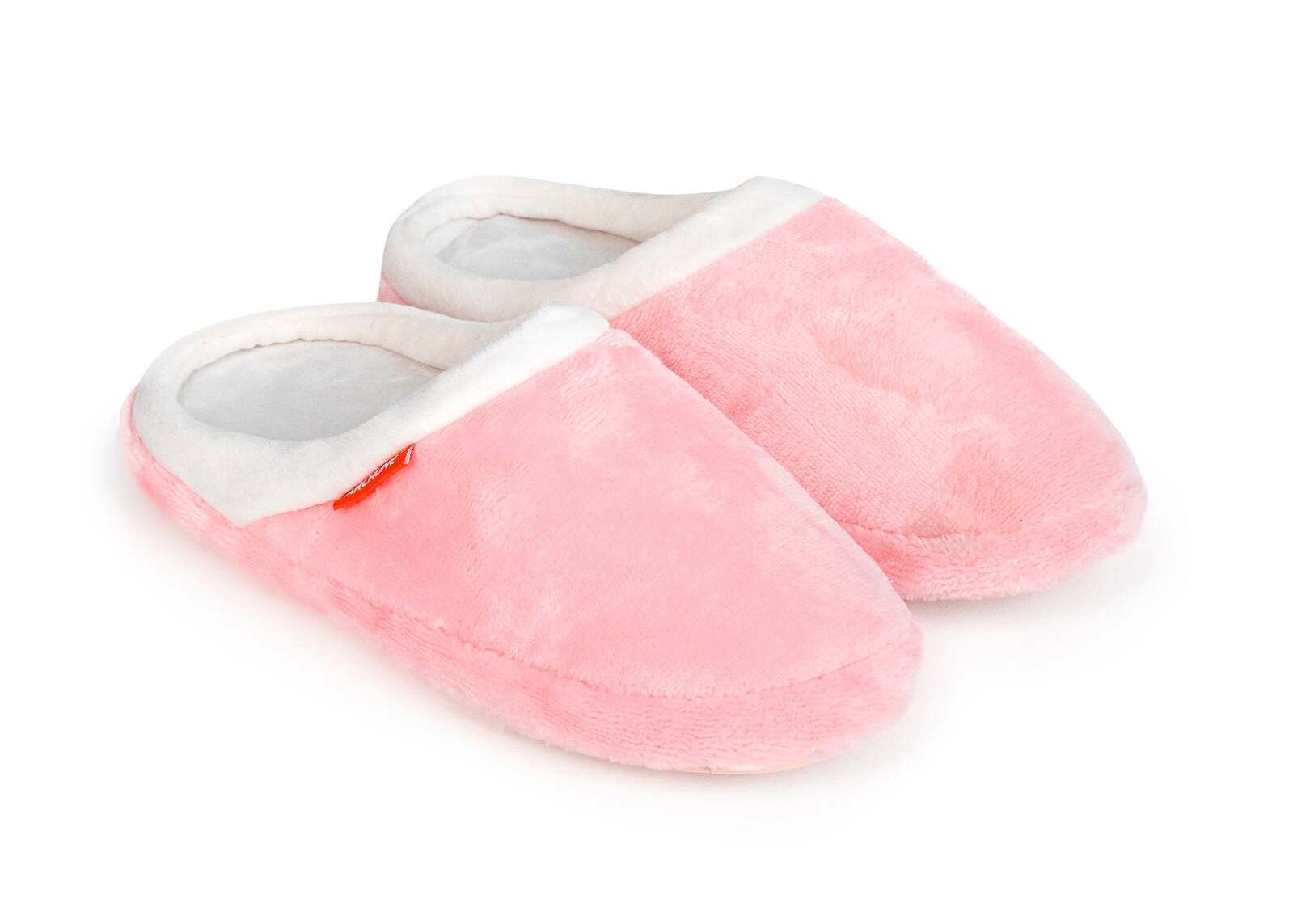 V563-AS702-42-202503051601-00 ARCHLINE Orthotic Slippers Slip On Arch Scuffs Pain Relief Moccasins - Pink - EU 42 - Image 1