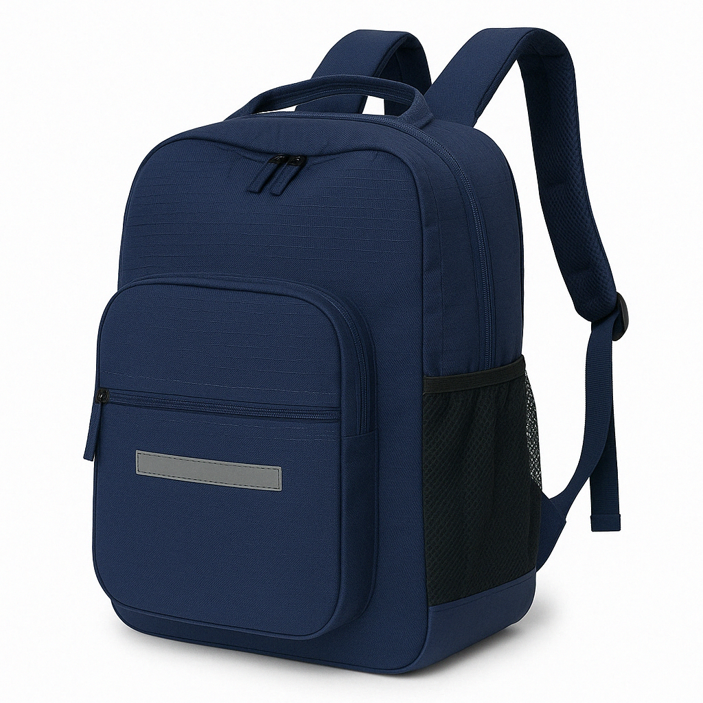 V563-B8103-DARK_NAVY-202504221916-00 26L Leuts Backpack School & University Bag Book Carry Backpack - Dark Navy - Image 1