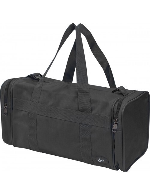 V563-B8107-DURO-BLACK-190744-00 28L Travel Foldable Duffel Bag Gym Sports Luggage Foldaway School Bags - Black - Image 1