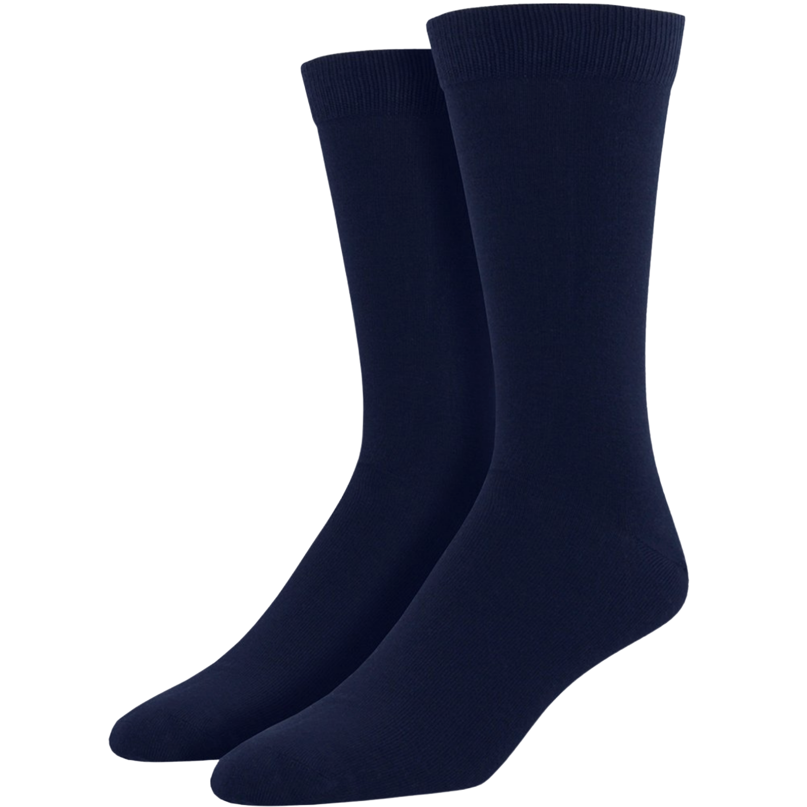 V563-BMBLSETOP-1PAIR-NVY-2_8-202503030906-00 1 Pair Premium Bamboo Loose Top Socks Diabetic Diabetes Circulation Eco Sox - Navy - 2-8 - Image 1