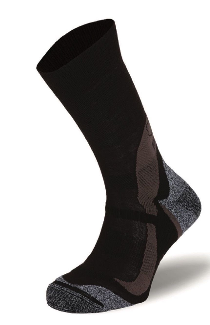 V563-BRBL-KODIAKWSOX-BRWN-XL-202503261221-00 BRBL Kodiak Wool Ski Socks Hiking Trail Run Camping Snow Trekking - Brown - XL - Image 1
