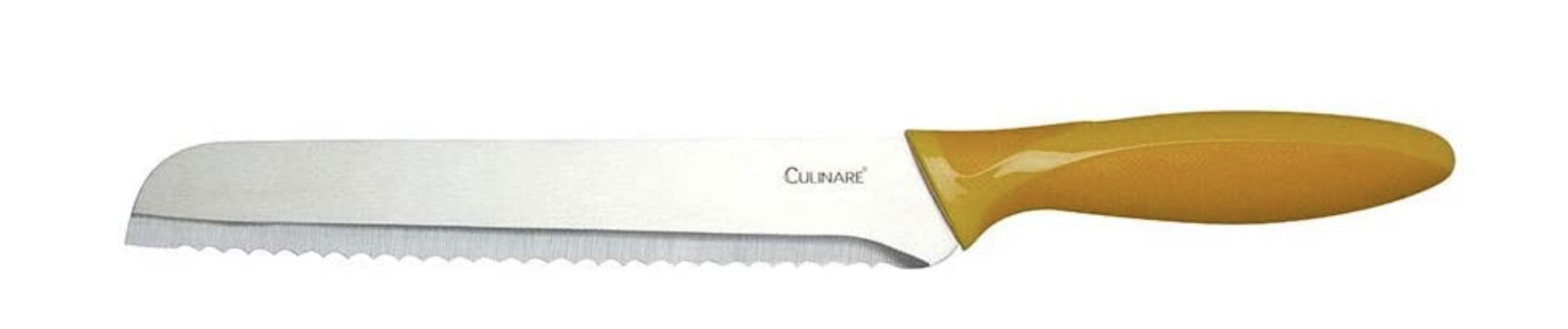 V563-C33015-BREAD-204993-00 20.5cm Culinare Bread Knife Stainless Steel Kitchen Chef with Cover - Image 1