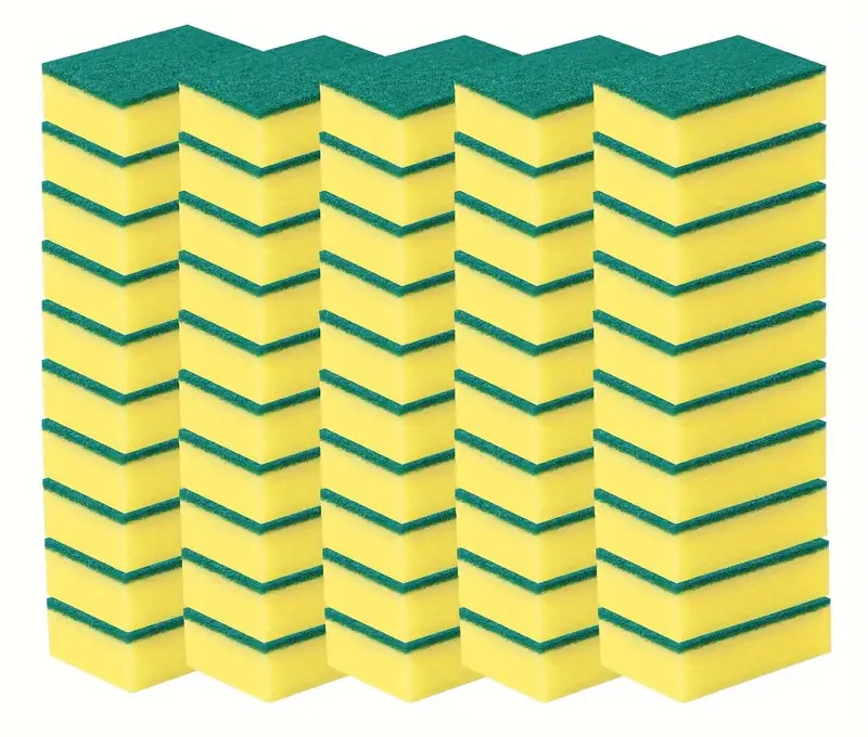 V563-C43098-1053-12PK-206126-00 36x Scourer Sponges Strong Commercial Grade Regular Duty 15x10x3cm Bulk - Image 1