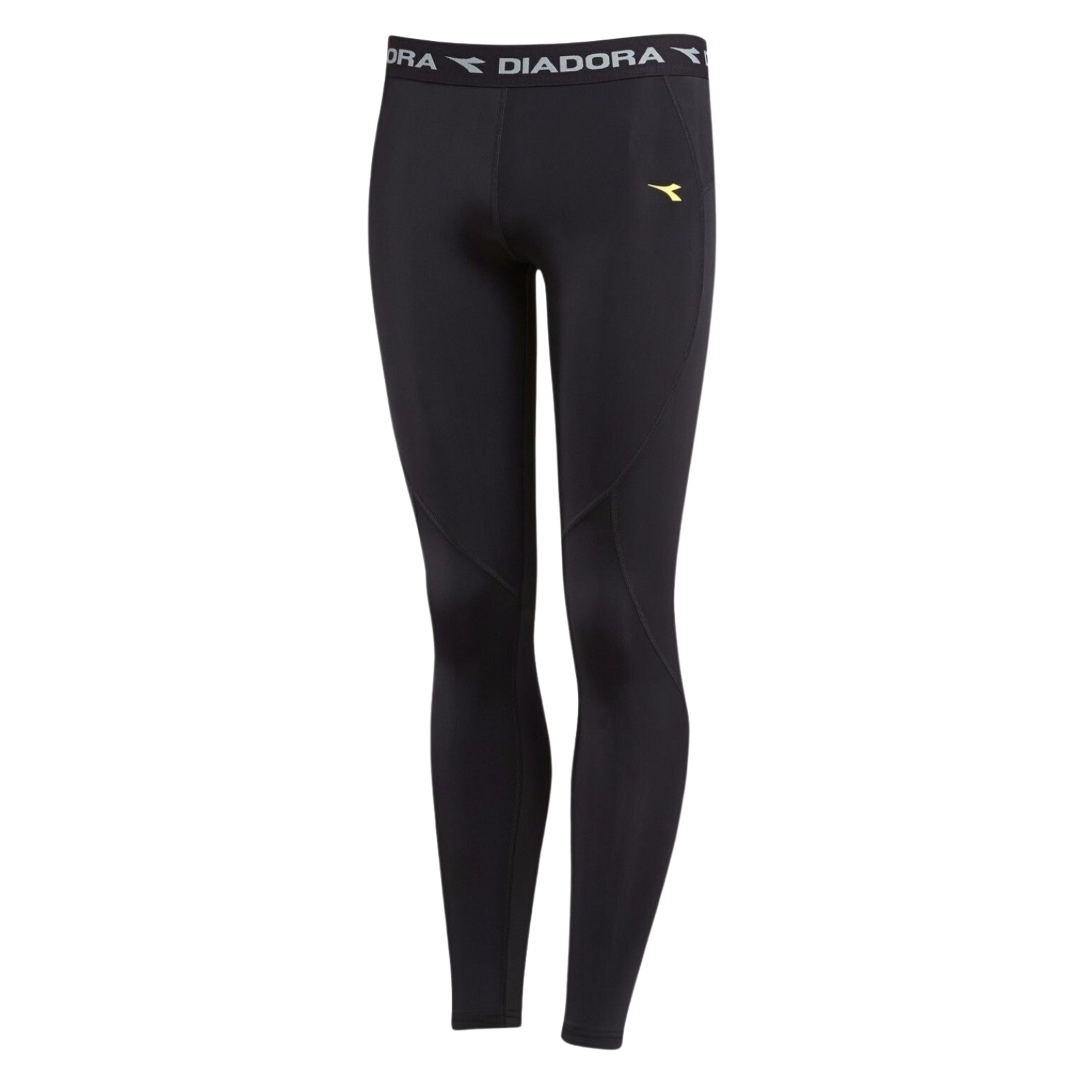 V563-GDYS1396-BLK-14-202503052040-00 Kids DIADORA Compression Tights Long Johns Running Junior Boys Thermal - Black - 14 - Image 1