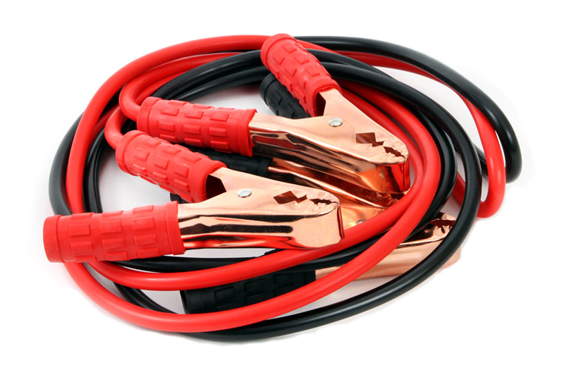 V563-JUMPERLEADS-209284-00 Heavy Duty JUMPER LEADS Booster Cables Jump Start 600AMP 2.1M Long Car Battery - Image 1