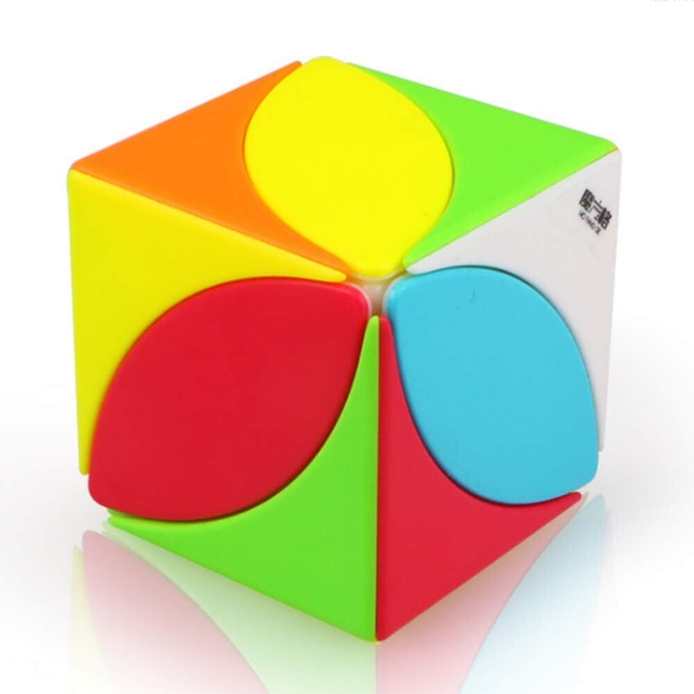 V563-MAPLELEAF_CUBE-218205-00 Maple Leaf Speed Cube Brain Teaser Puzzle Magic Educational Toy - Image 1
