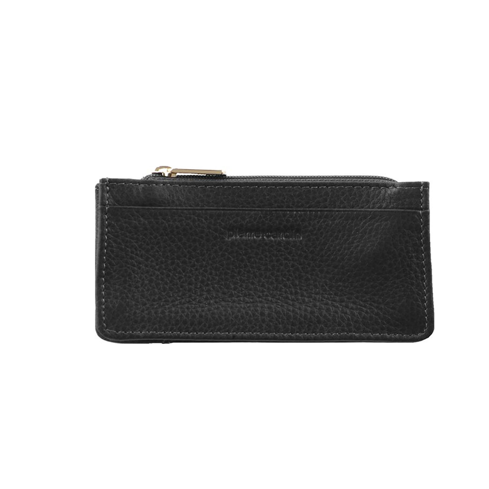 V563-PC-2277-BLACK-202506020815-00 Pierre Cardin Womens Soft Italian Leather Coin Purse Holder Wallet - Black - Image 1