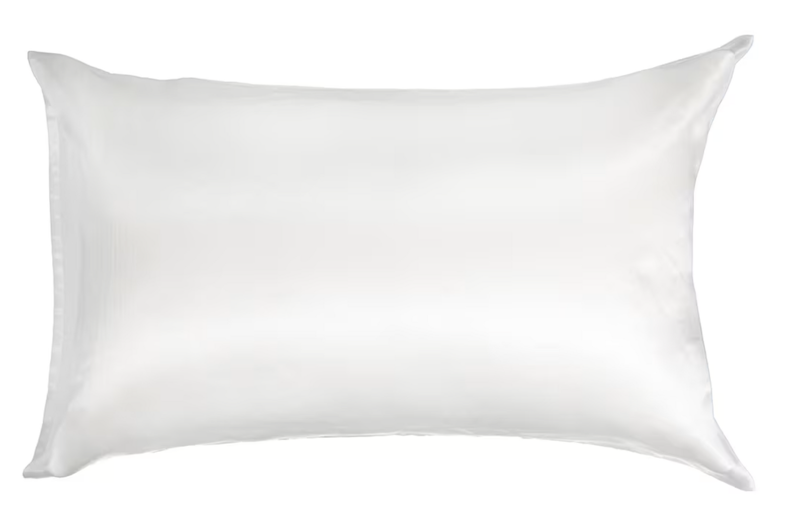 V563-P_43097616-202506241242-00 Silk Pillowcase Standard Size Pillow Case in White - Image 1