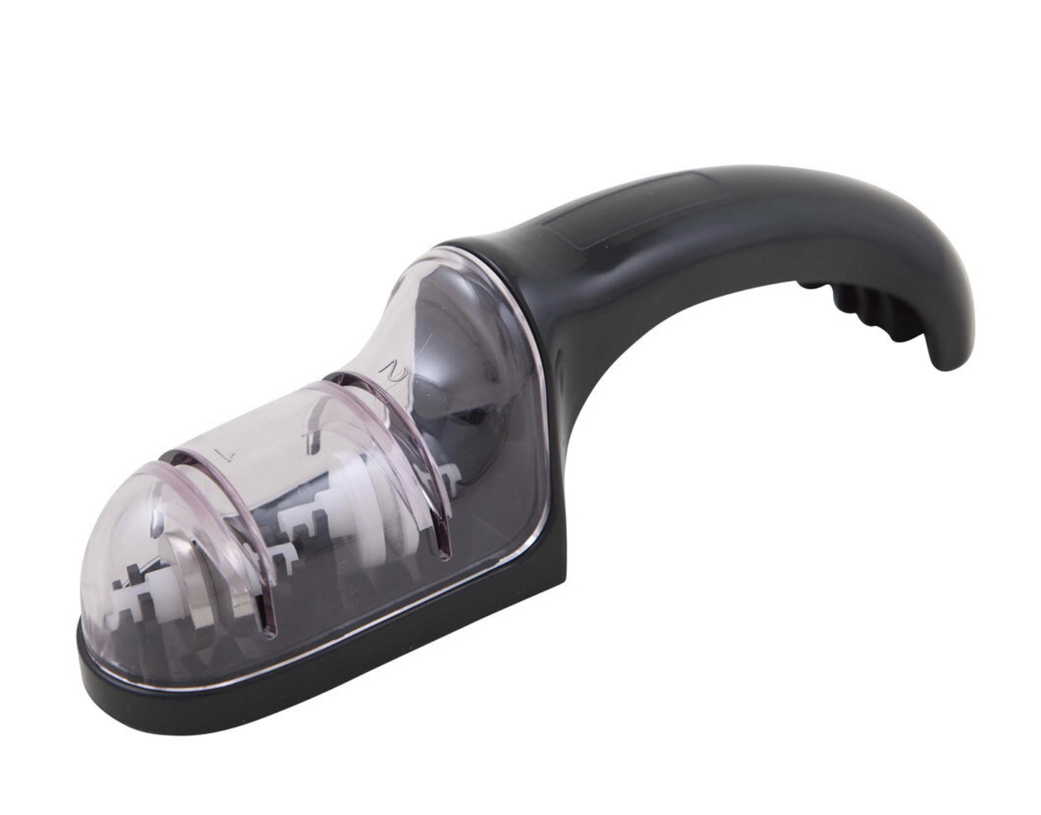 V563-SAV-0752-205196-00 Savannah 19cm Duo Roll Knife Sharpener Knives Sharpening Diamond Steel Black - Image 1