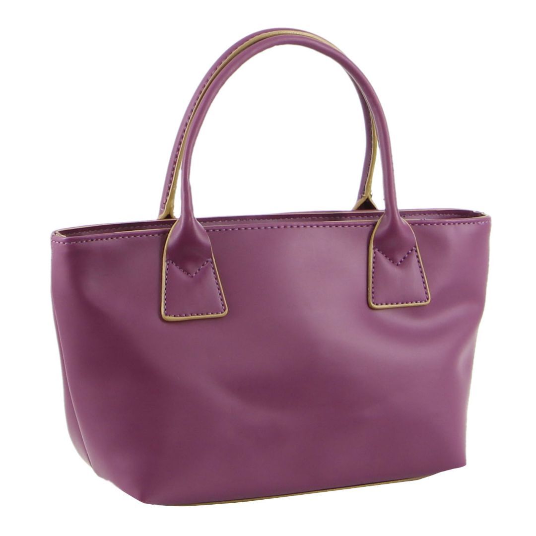 V563-TAR1167-PLUM-199933-00 Milleni Mini Handbag Bag in Plum - Image 1