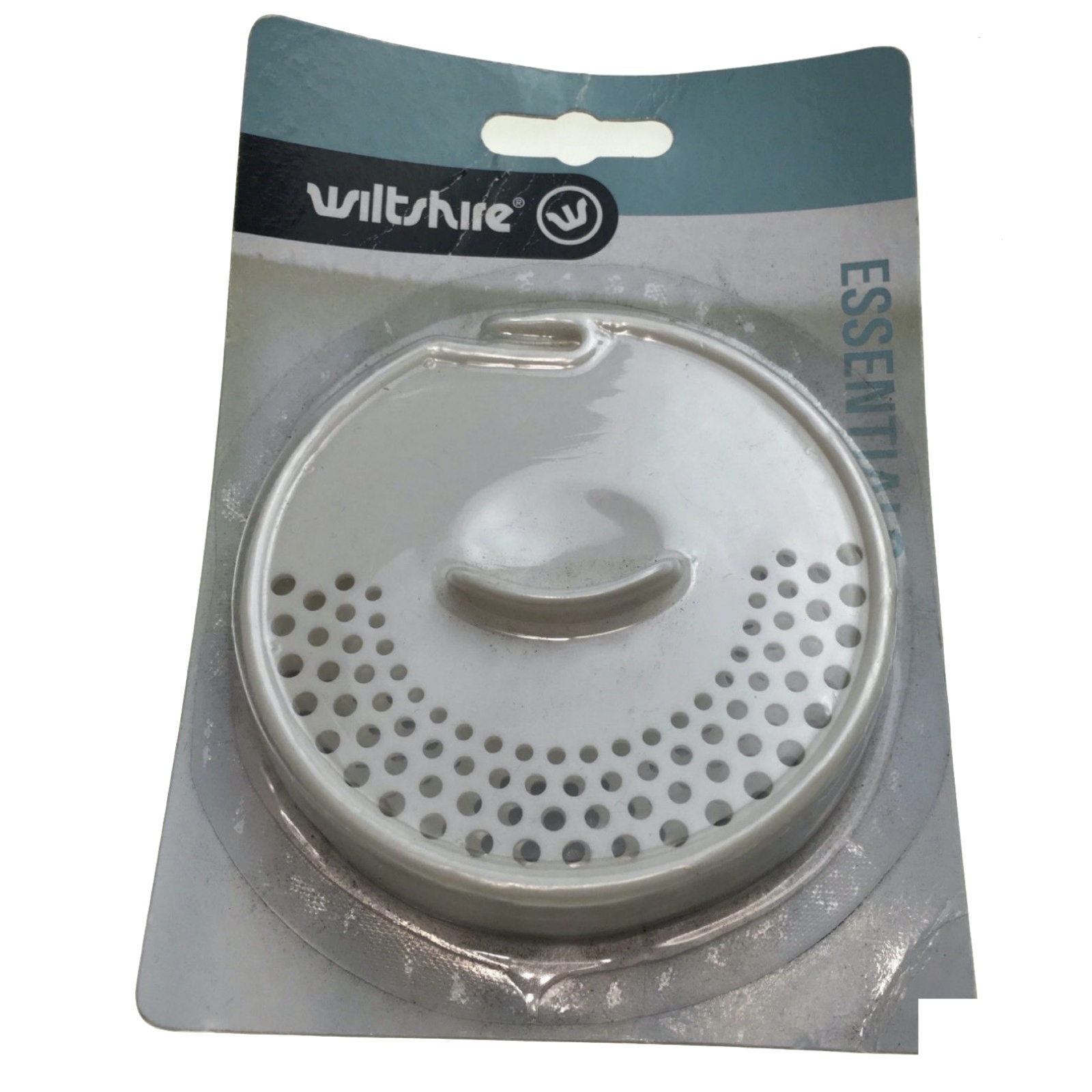 V563-W2967-204945-00 Pack of 2 WILTSHIRE Essentials Can Strainer with Ring Pull Hook Quality Colander - Image 1