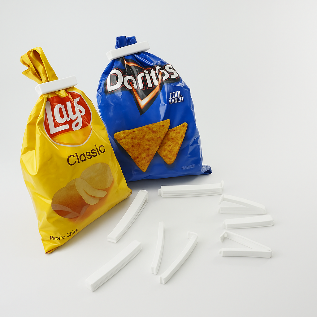 V563-WILTS-W2951-202506161113-00 Pack of 24 WILTSHIRE BAG CLIPS Food Storage Sealing Sealer Snack Clamp Peg - Image 1