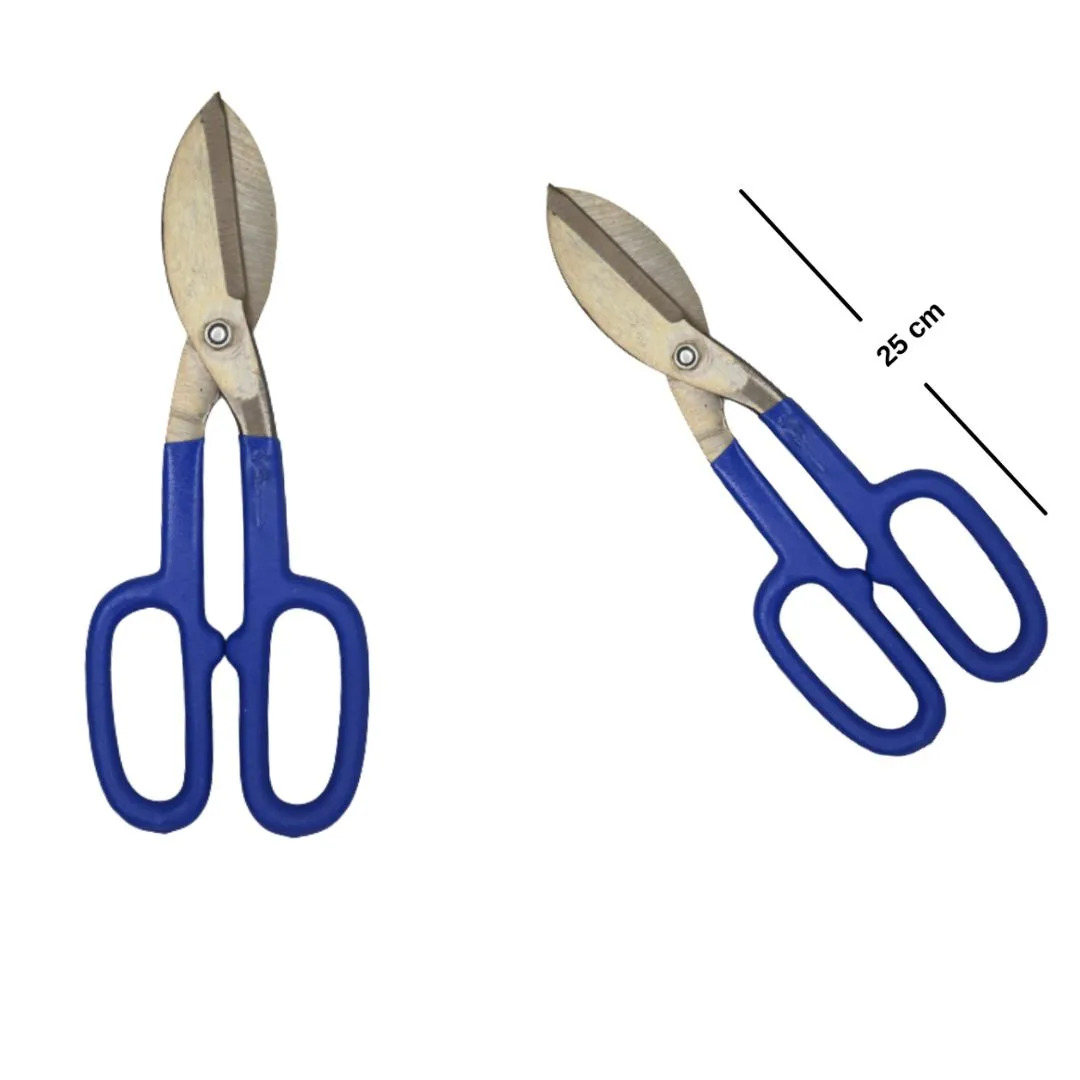 V563-WIRE_CUTTER-218195-00 10" Metal Shear Snip Sheet Scissors Heavy Duty Steel Plate Cutting Wire Cutter - Image 1