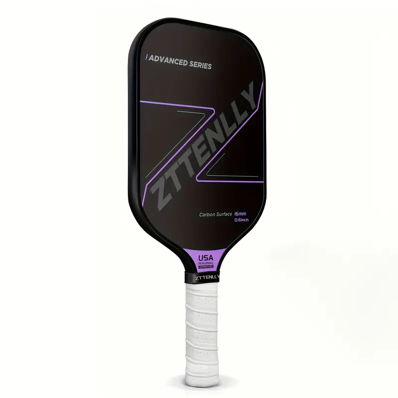 V563-YF48332-PURPLE-202502271225-00 T300 Graphite Carbon Fiber Pickleball Paddles Pickle Ball Racket Racquet - Image 1
