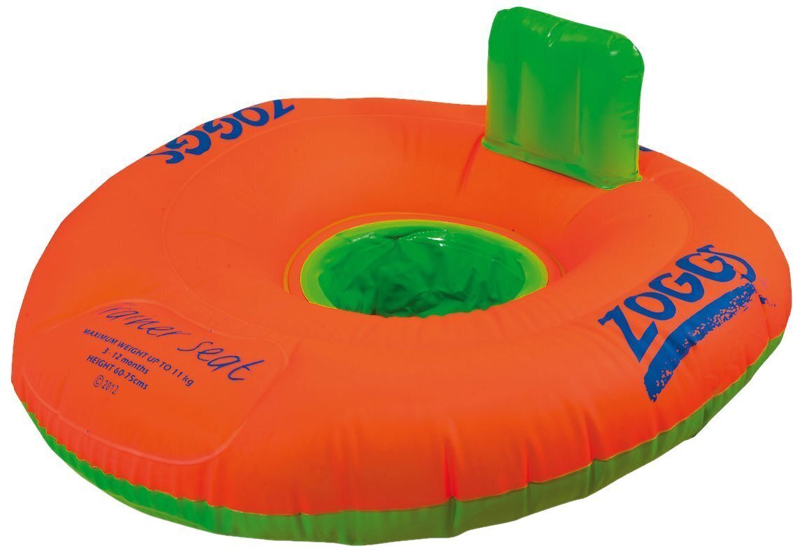 V563-ZOGGS-TRINRSEAT-3_12MTHS-202503051826-00 ZOGGS Stage 1 Trainer Seat Childrens Swimming Floatie Zoggy Kids Learn Training Inflatable - 3-12 Months Old - Image 1