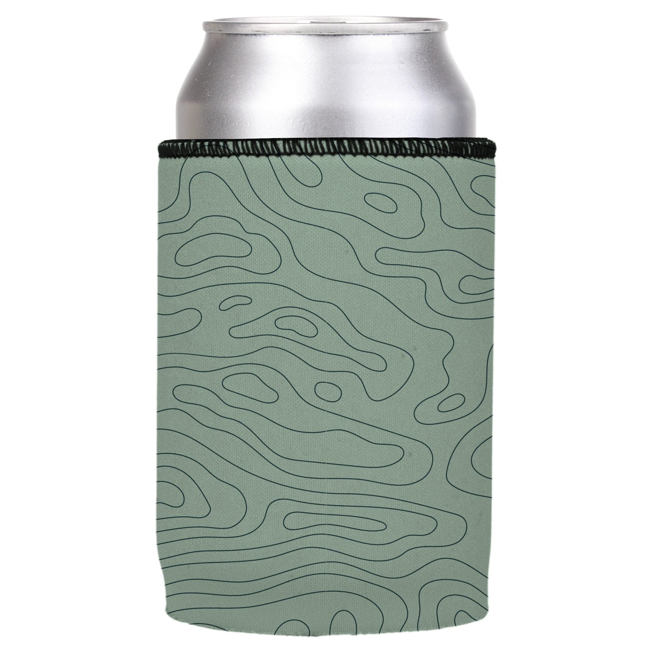 V570-ST-2522-A-202503260841-00 Topographic Map Stubby Cooler - Standard - Image 1