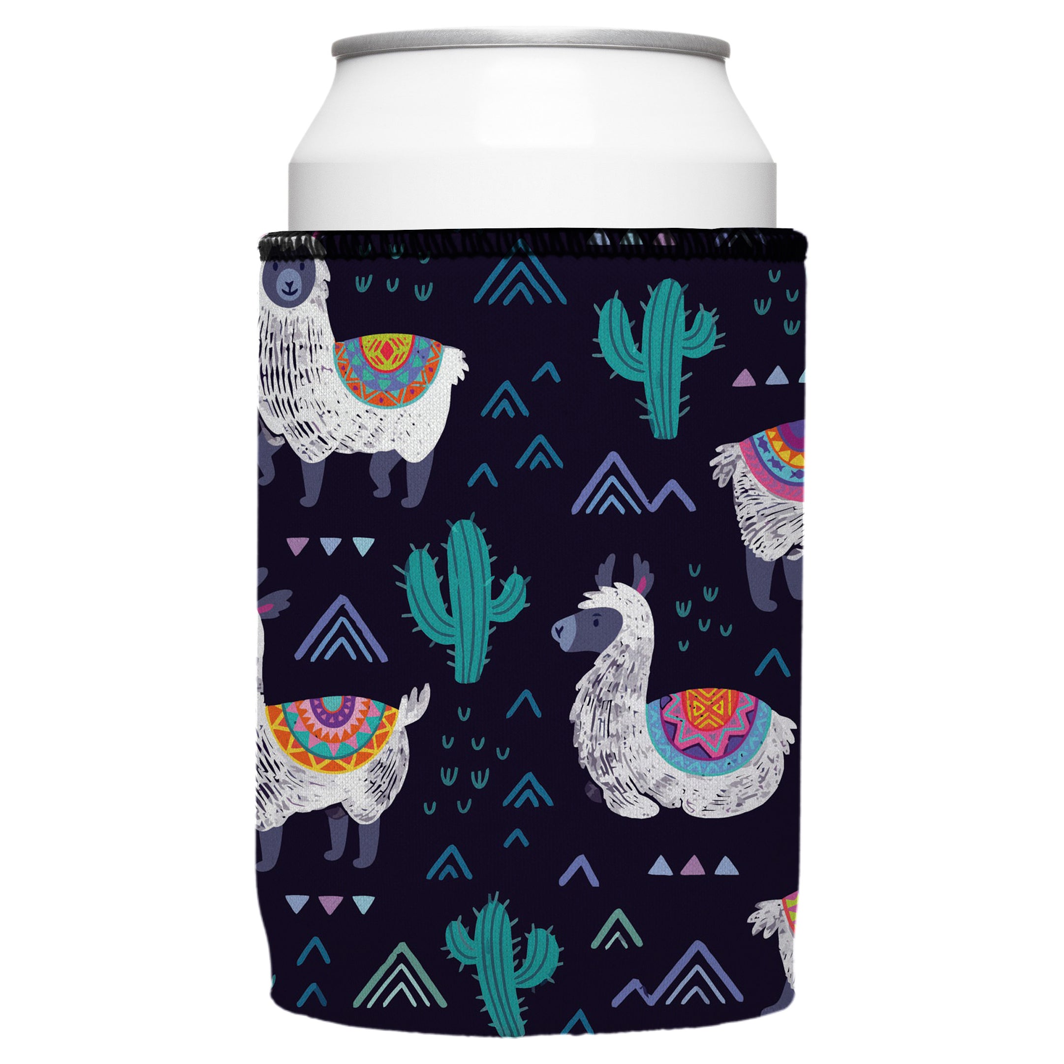 V570-ST-2906-A-202503260831-00 Alpaca & Llamas Stubby Cooler - Standard - Image 1